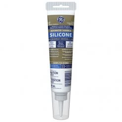 GE All-Purpose Silicone 1 Sealant - Weatherproof - UV Resistant - Clear - 82.8 ml