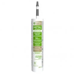 GE Silicone II 299-ml Aluminum and Metal Sealant - Aluminum