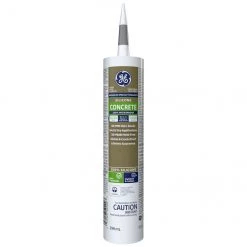 GE Silicone II 299-ml Concrete and Masonry Sealant - Light Grey