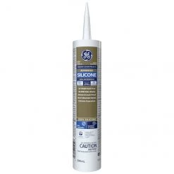 GE Silicone II 299-ml Window and Door Sealant - White