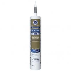 GE Silicone II 299-ml Window and Door Sealant - Grey