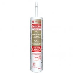 GE Silicone II 299-ml Bathtub Sealant - Almond