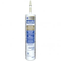 GE Silicone II 299-ml Window and Door Sealant - Almond