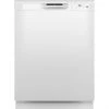 GE Profile Built-In Dishwasher with Piranha Hard Food Disposer (White) 24-in Energy Star Certified