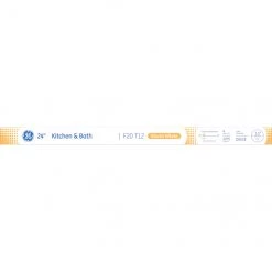 GE Warm White 20W Fluorescent G13 Base 24" T12 Light Bulb (1-Pack)