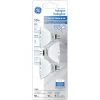 GE Warm White 50W Halogen Outdoor Floodlight GU5.3 Base MR16 Light Bulbs (3-Pack)