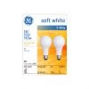 GE Soft White 50/100/150W Incandescent A21 Tri-Light (2-Pack)