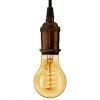GE Vintage Warm Candle Light 60W Replacement Amber Finish Spiral Filament A19 Light Bulb (1-Pack) -Cheap GE Store 32285053b L