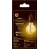 GE Vintage Warm Candle Light 60W Replacement Amber Finish Spiral Filament Globe G25 Light Bulb (1-Pack)
