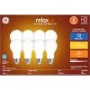 GE Relax HD Soft White 40W Replacement LED General Purpose A19 Bulbs (8-Pack)