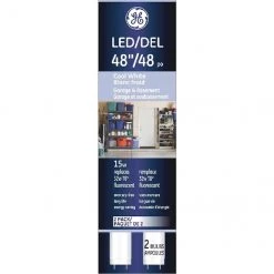 GE Cool White 32 W Replacement LED T8 48-in Tube (2-Pack)