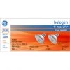 GE Warm White 50W Replacement Halogen Indoor Floodlight Short Neck PAR30 Light Bulbs (2-Pack)