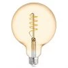 GE Vintage Warm Candle Light 60W Replacement Amber Finish Spiral Filament Globe G40 Light Bulb (1-Pack) -Cheap GE Store 32285139b L