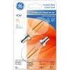 GE Crystal Clear Soft White 40 W Dimmable Incandescent Decorative A15 Candelabra Base Light Bulb (2-Pack) -Cheap GE Store 32285148 L