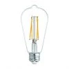 GE Vintage 60W Replacement LED Edison Style ST19 Clear Glass Medium Base Light Bulbs (2-Pack) -Cheap GE Store 32285241b L