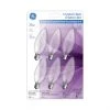 GE Crystal Clear Soft White 25 W Incandescent Clear Decorative Candelabra Base Blunt Tip BC Light Bulbs (6-Pack) 1 GE Crystal Clear Soft White 25 W Incandescent Clear Decorative Candelabra Base Blunt Tip BC Light Bulbs (6-Pack) -Cheap GE Store 32285264 L