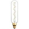 GE Large Vintage Warm Candle Light 40W Replacement LED Clear Finish Spiral Filament T20 Tubular Light Bulb (1-Pack) -Cheap GE Store 32285287b L