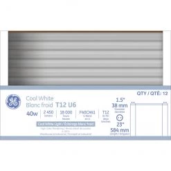 GE Cool White 40 W Fluorescent 23-in U Bend G13 Base T12 Light Bulb (1-Pack)