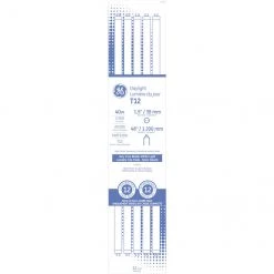 GE Daylight 40W Fluorescent G13 Base 48-in T12 Tube (12-Pack)