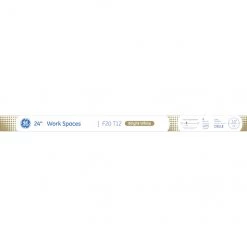 GE Bright White 20 W Fluorescent G13 Base 24-in T12 Light Bulb (1-Pack)