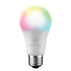GE Cync Direct Connect Smart LED Bulb - Full Colour - 9.5 W Type A19 - 2700 K