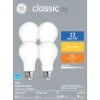 GE Soft White 40W Replacement LED Light Bulbs General Purpose A19 (4-Pack)