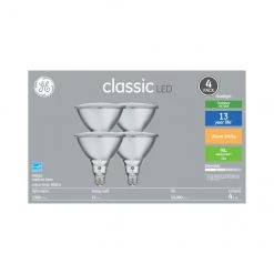 GE Warm White 90W Replacement LED PAR38 Floodlight Bulbs 4-Pack