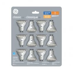 GE Warm White 50W Replacement LED GU10 u 12-Pack