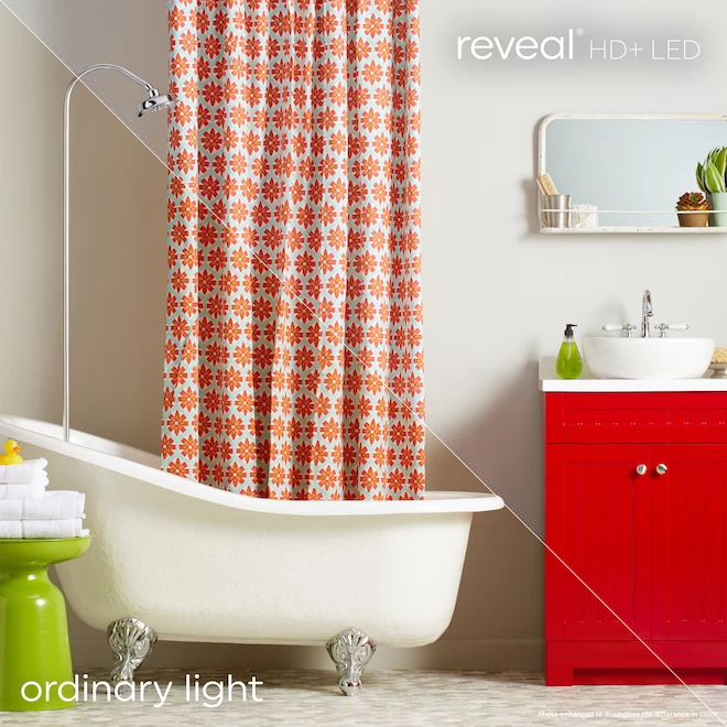 GE Reveal HD+ Colour-Enhancing 50W Replacement 4-in Recessed Can Indoor Floodlight RS4 (1-Pack) 5 GE Reveal HD+ Colour-Enhancing 50W Replacement 4-in Recessed Can Indoor Floodlight RS4 (1-Pack) - Image 3