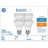 GE Basic Daylight 50 W Replacement LED Floodlight PAR20 Light Bulbs (4-Pack)