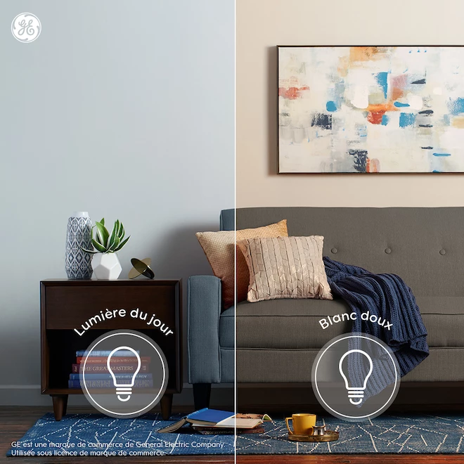 GE Basic Daylight 50 W Replacement LED Floodlight PAR20 Light Bulbs (4-Pack) 6 GE Basic Daylight 50 W Replacement LED Floodlight PAR20 Light Bulbs (4-Pack) - Image 4