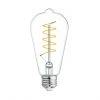 GE Relax HD Soft White 60W Replacement LED Spiral Filament Clear Decorative ST19 Light Bulbs (2-Pack) -Cheap GE Store 41537572b L