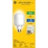 GE Ultra Bright Soft White 300W Replacement LED Decorative Tubular T25 Light Bulb (1-Pack)